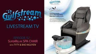 Ghế sang trọng Super Relax với IDJET và WaterDance System