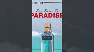 easy escape to paradise. #styrrior #blue #blueperfume #aquaperfume #scentsy #fragrance #perfumery