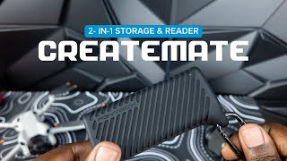 You need this in your Drone Bag - PGYTECH Createmate Card Reader and Storage