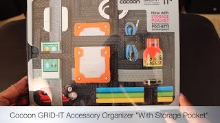 Cocoon GRID-IT Accessory Organizer "With Storage Pocket"