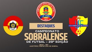 CAMPEONATO SOBRALENSE DE FUTSAL - 29ªEDIÇÃO - PREMIAÇÃO DO MELHORES DO CAMPEONATO