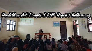 Pendidikan Anti Korupsi di SMP Negeri 1 Kalibawang