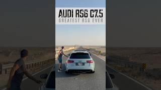 Alone in the desert with the Audi RS6 | 2.9 sec! | #audi #rs6 #launch