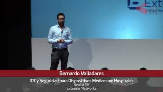 IOT y Seguridad para Dispositivos Médicos en Hospitales - Bernardo Valladares