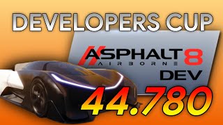 Asphalt 8 - Developers Cup - 44.780