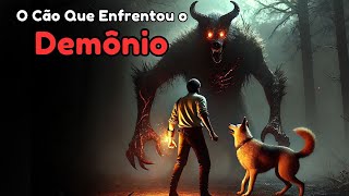 A História de um Cão que Salvou Seu Dono da Morte Certa! História de terror