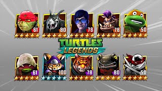 TMNT Legends Hun, Rahzar, Bebop, Mikey Classic, Raph Movie