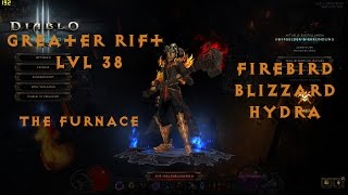 Diablo 3 Wizard Solo GR 38 Furnace Firebird Blizzard/Hydra