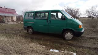 VW T4 в гараж "на болты"