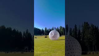 Baisaran,Pahalgam Zorbing at baisaran ..Come and do some thrilling activities..🏕#kashmir #travel