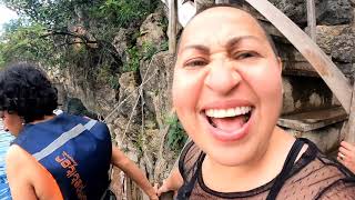 Salto en los increíbles Cenotes de Candelaria 🏊🏞️🇬🇹