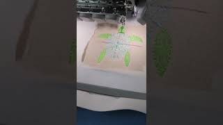 Upside Down Hooping Technique! #embroidery #howto