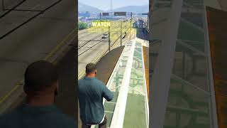 RAMPING UP THE CHAOS IN GTA 5 MAIN ROAD SHOWDOWN 🙄🙄😨😨😨 #gta5 #rampjump #megaramp #shorts #viralgta5