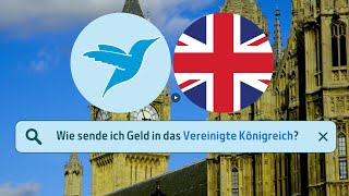 So senden Sie Geld in das Vereinigte Königreich 🇬🇧 [2023]