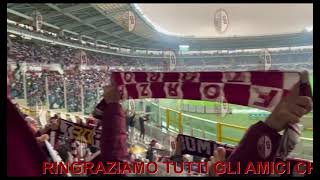 TORINO vs Monza la curva maratona incita la squadra