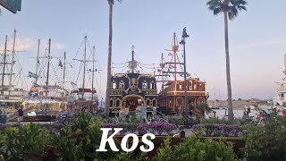 4K Kos,  Greece 🇬🇷  Walking Tour