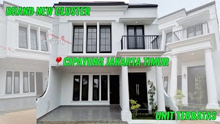 BRAND NEW CLUSTER UNIT TERBATAS HANYA 2 MENIT KE TOL #rumahdijual#jakarta#jakartatimur 081286814088