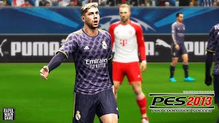 PES 2013 REALISTIC GAMEPLAY 2024 - BAYERN MUNCHEN VS REAL MADRID  - PES 2013 GAMEPLAY 1080p 60 FPS