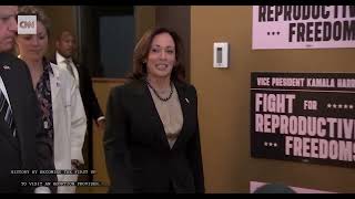 Harris improves on Biden’s performance against Trump in early look at new matchup.#news