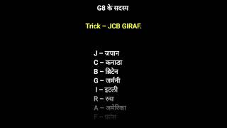 प्रमुख संगठन और उनके सदस्य देश #gk #facts #mpsc #upsc #learn #education #video #tricks #sdclass #all