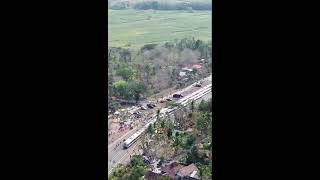 Kereta Di Kulonprogo Tergelincir