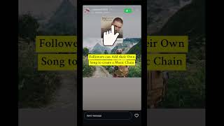 Create a Music Chain on Instagram #instagram #instagramstory #howto