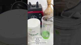 Yummy Green Smoothie Recipe 🍵 #momlife #recipes #shorts #shortsyoutube