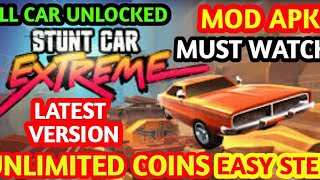 how to download stunt car extreme mod apk || stunt car extreme mod apk