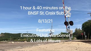 1 Hour & 40 Minutes on the BNSF St. Croix Sub