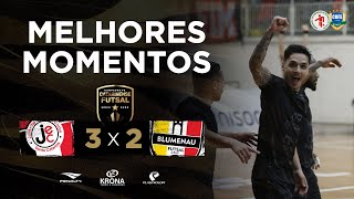 Melhores Momentos | JEC/Krona 3 x 2 Blumenau Futsal | Série Ouro 2023