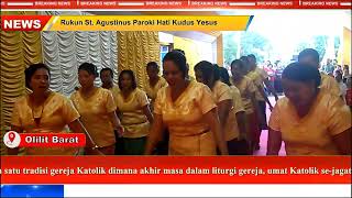 Penghormatan Kristus Raja Semesta Alam Rukun St  Agustinus Olilit Barat