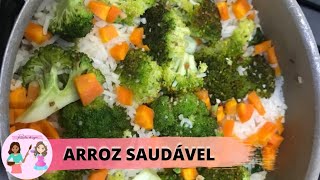 Arroz Saudável Com Legumes -  Fácil e Simples |Receitas da Sogra