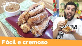 RABANADA DE CHURROS NA AIRFRYER | Receita para o Natal