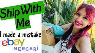 Shipping My eBay and Mercari Sales