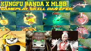 Gameplay Skill, Efek Dan Suara Kungfu Panda X MLBB - Mobile Legends Bang Bang