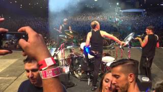 Metallica Enter Sandman Live at Lollapalooza 2015 (Stage POV)