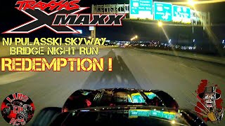 Traxxas Xmaxx 8s The NJ Pulaski Skyway Bridge Run.