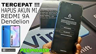 Bypass Redmi 9a Terkunci Akun Mi TERBARU