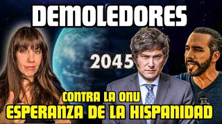 ¡BUKELE Y MILEI RECHAZAN LA AGENDA 2045 ANTE LOS GLOBALISTAS!