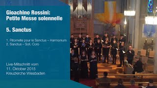 convivium musicum mainz: Rossini - Petite Messe solennelle - 5. Sanctus