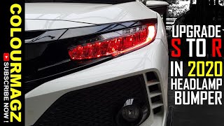 UPGRADE HEADLAMP AND BUMPER CIVIC HATCHBACK | CHANGE S TO R | NEW YEAR UPDATING | #2020