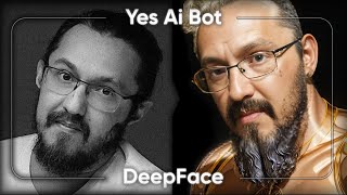 Замена лиц Deepfake онлайн бот Stable Diffusion: DeepFace