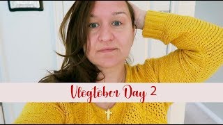 VLOGTOBER DAY 2: Reading and Dinner Prep