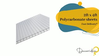 Polycarbonate Roofing Sheets - Click + Collect From Newport Showroom or Delivery to most UK homes