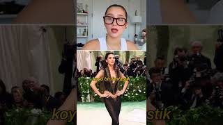 KENDALL JENNER MET GALA'DA KORKUTTU