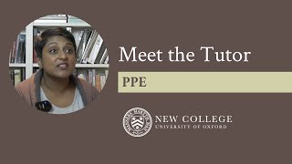 Meet the Tutor - PPE (Politics, Philosophy and Economics)