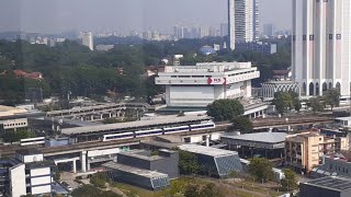 @explorerailchannel watching LRT Kelana Jaya Station Pasar Seni Central Market KL Kuala Lumpur