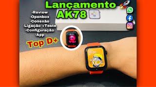 AK78 Top🚀: Agora Com 128mb de memória interna para músicas 🎶😱👏🏻 Review/ Openbox/ Conexão/ Veja: