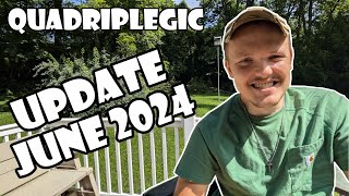 Speaking, Events, & Almost to 10K - June 2024 Update | Quadriplegic (C5,C6,C7)