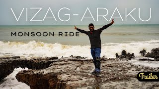 1000 Km Most Thrilling Monsoon Ride | Vizag-Araku Valley Bike Tour | Trailer | The PhD Vlogger